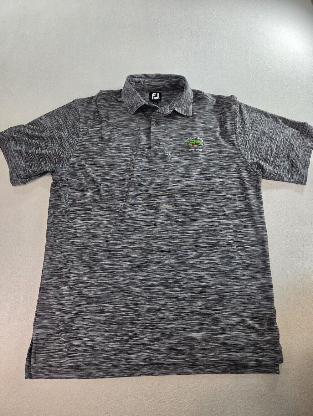FootJoy Gray Torrey Pines US Open Golf Polo Large